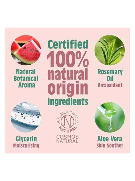 Deodorante Naturale 100% Melone e Cetriolo 100 ml