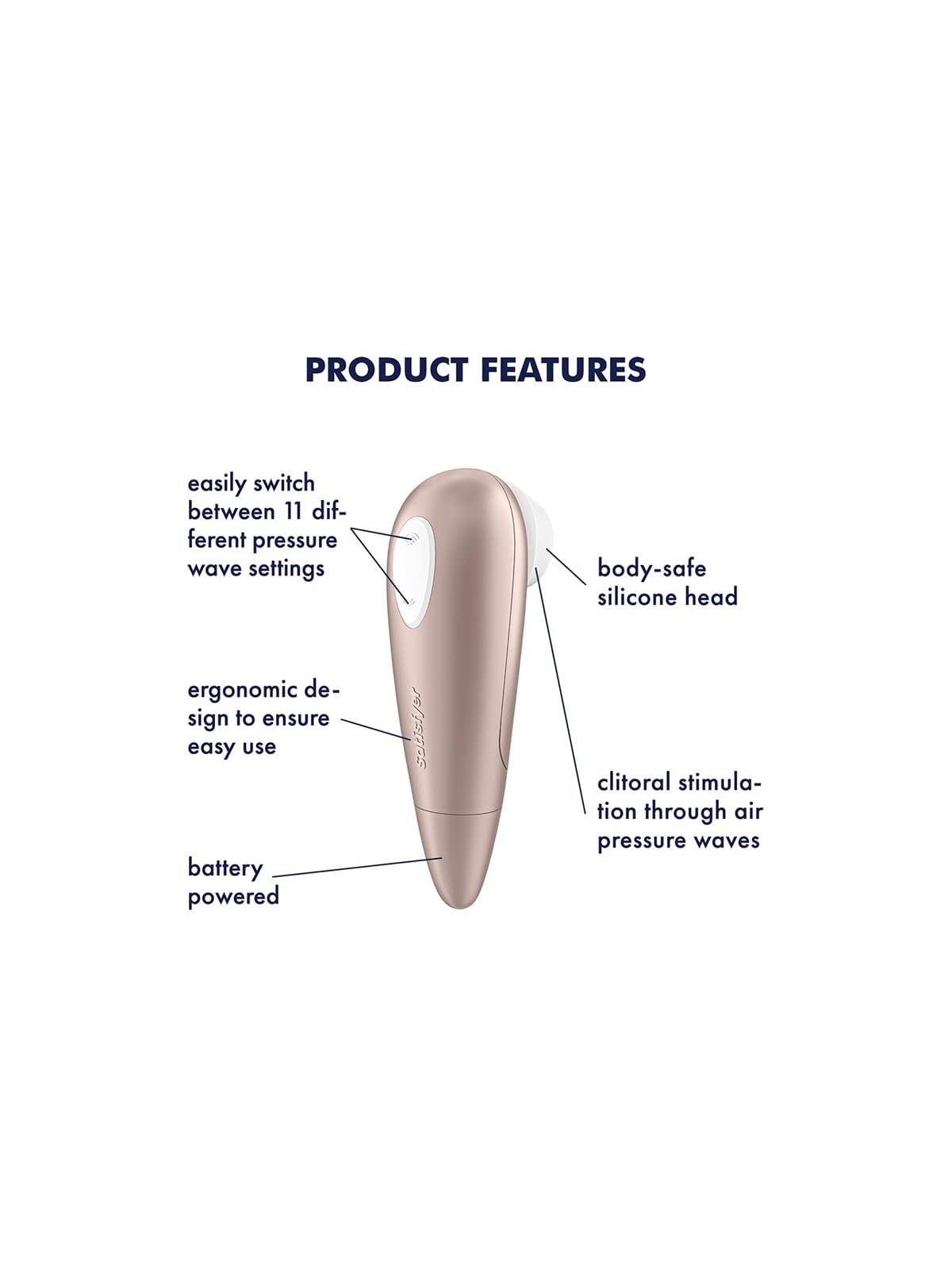 Stimolatore d'aria SATISFYER NUMERO UNO