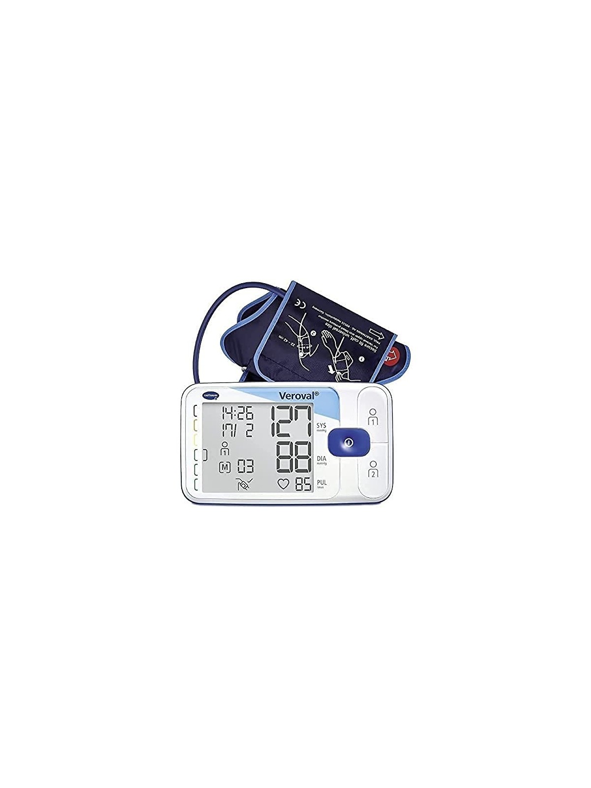 Misuratore di Pressione Hartmann Veroval per Braccio Superiore 1 Unit Unisex