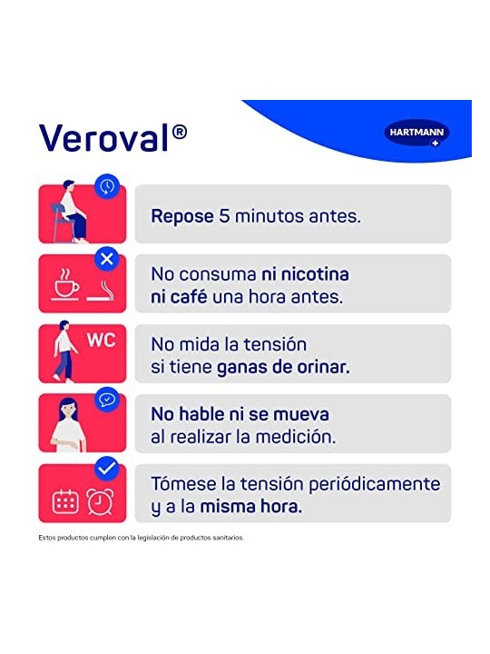 Misuratore di Pressione Hartmann Veroval per Braccio Superiore 1 Unit Unisex