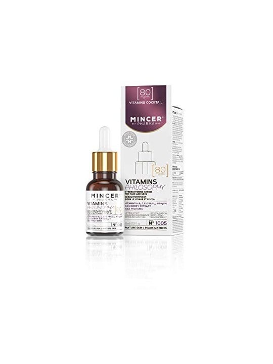 Siero Rinforzante Viso e Collo Vitamins Philosophy