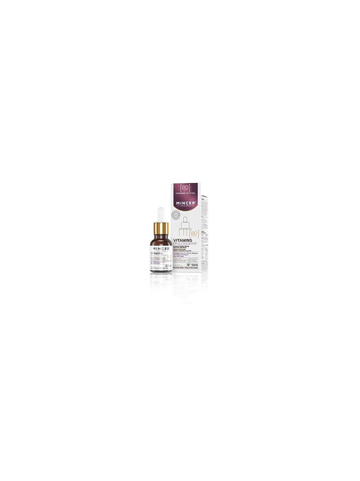 Siero Rinforzante Viso e Collo Vitamins Philosophy
