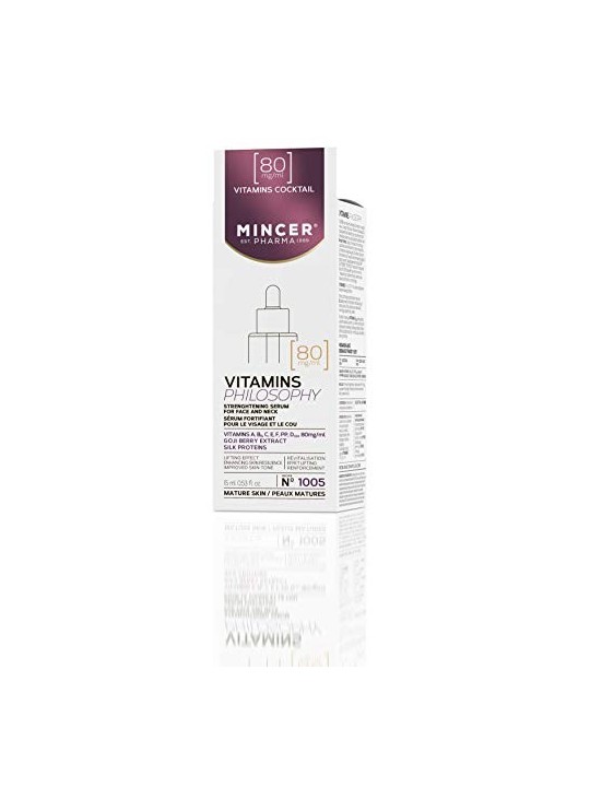 Siero Rinforzante Viso e Collo Vitamins Philosophy