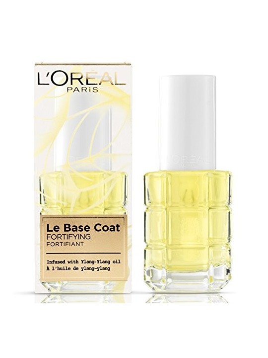 LOreal Paris Le Base Coat Olio Essenziale di Ylang Ylang Fortificante per Unghie 135ml donna