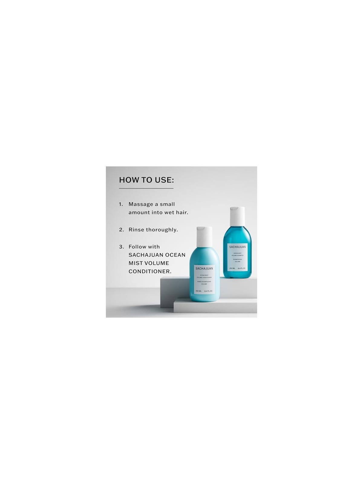 Shampoo volumizzante Sachajuan Ocean Mist Volume 100ml