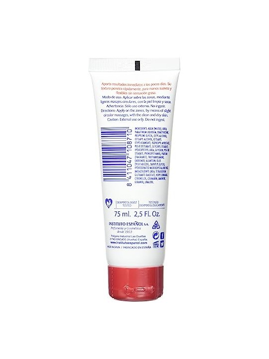 Crema per le mani Urea per pelle secca 75ml Unisex