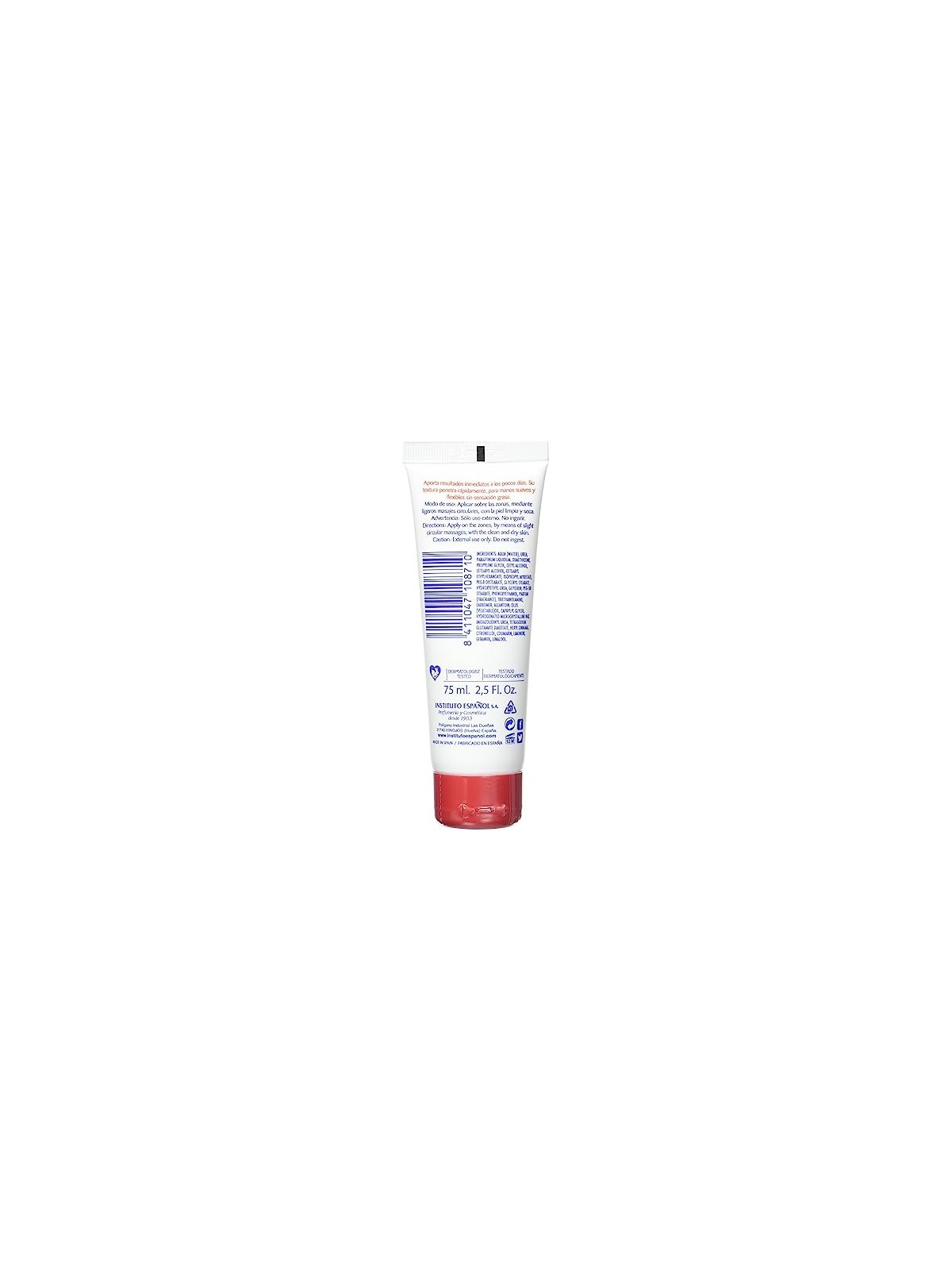 Crema per le mani Urea per pelle secca 75ml Unisex