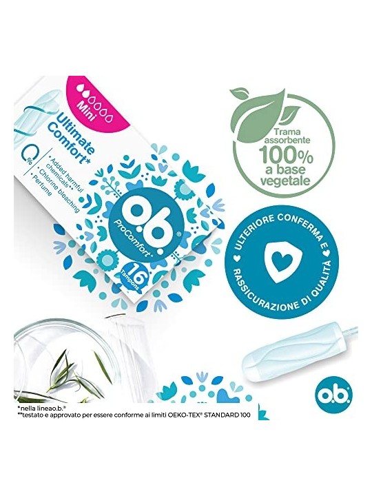 Ob OB PROCOMFORT MINI tampone 32 unit donna