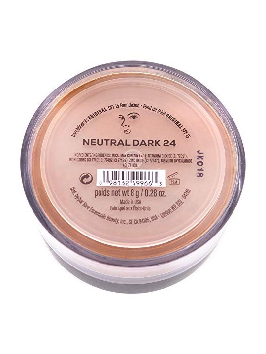 Bare Minerals ORIGINAL Fondazione SPF15 24Neutro Scuro Donna