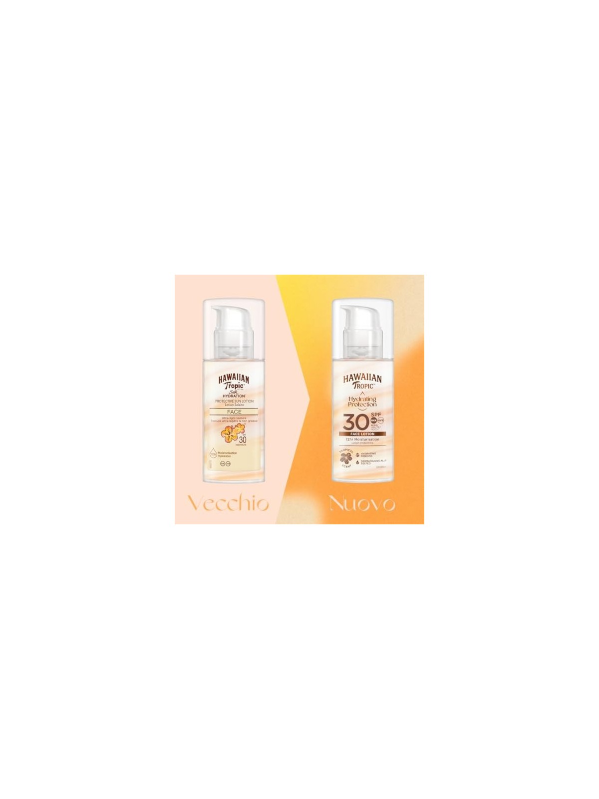 Hawaiian Tropic Silk Hydration Air Soft Viso SPF30 Lozione Solare 50ml Unisex