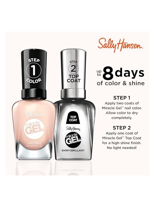 Sally Hansen MIRACLE GEL 187felicita pura donna
