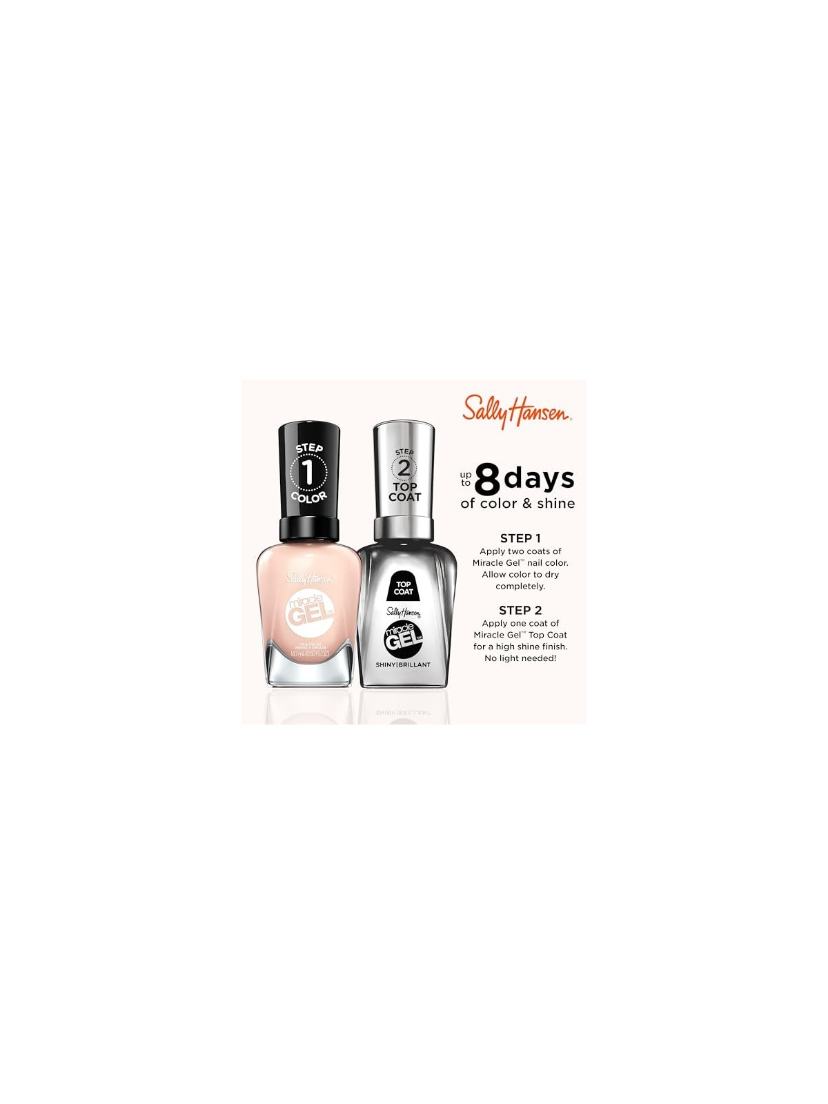 Sally Hansen MIRACLE GEL 187felicita pura donna