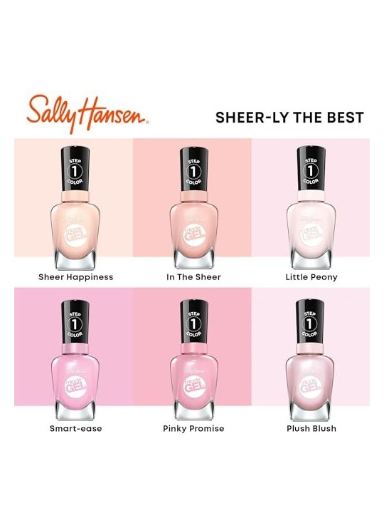Sally Hansen MIRACLE GEL 187felicita pura donna