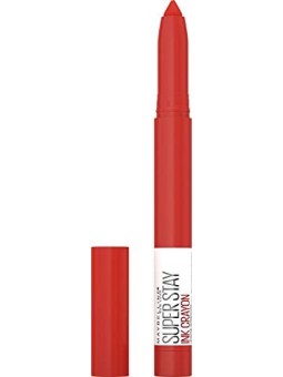 Maybelline Rossetto Matte Stay Rossetto Super Stay pastello inchiostro donna  115 Know No Limits