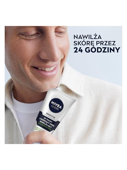 NIVEA Men Sensitive crema idratante lenitiva 75ml