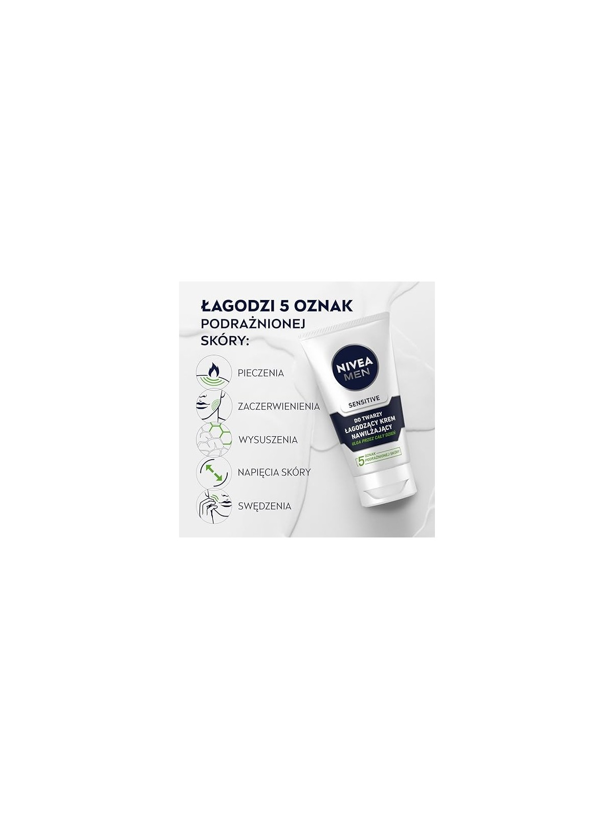 NIVEA Men Sensitive crema idratante lenitiva 75ml