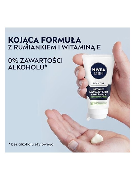 NIVEA Men Sensitive crema idratante lenitiva 75ml