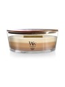 WoodWick Cafe Dolci Trilogy Nave dessert al caff Candela profumata 4536g