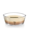 WoodWick Cafe Dolci Trilogy Nave dessert al caff Candela profumata 4536g