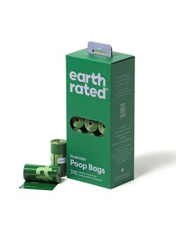 Earth Rated ROLLOS sacchetto per animali domestici ricambio lavanda 21 x 15 unit unisex