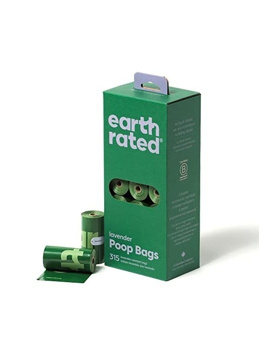 Earth Rated ROLLOS sacchetto per animali domestici ricambio lavanda 21 x 15 unit unisex