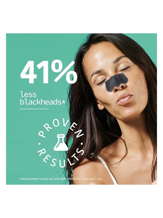 Iroha DETOX CHARCOAL BLACK Nose Strips 5pcs Women