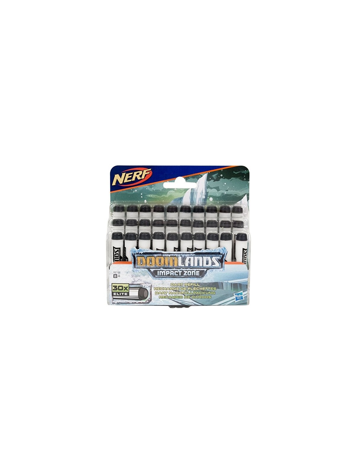 Set Nerf DoomLands Impact Zone Refill Darts For Boys 8+
