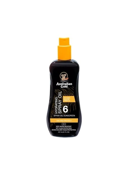 Australian Gold Carrot Spray Oil Sunscreen SPF6 237ml