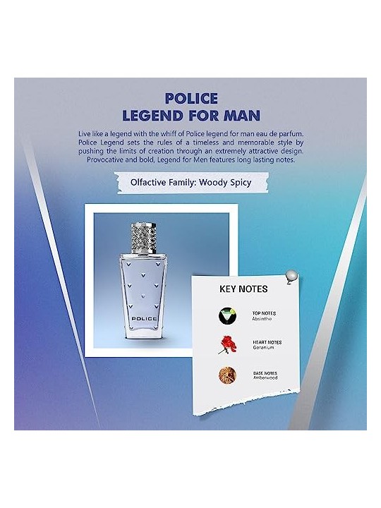 POLICE The Legendary Scent Eau De Parfum 100ml uomo