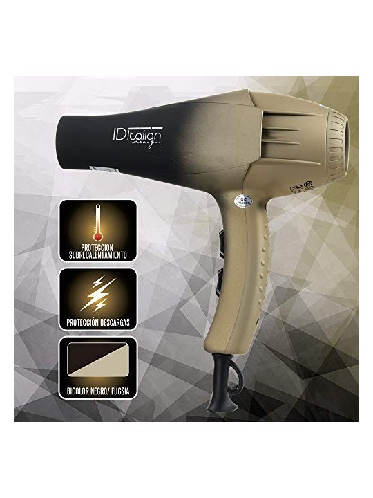 Id Italian AIRLISSIMO GTI 2300 Gold Star Hair Dryer