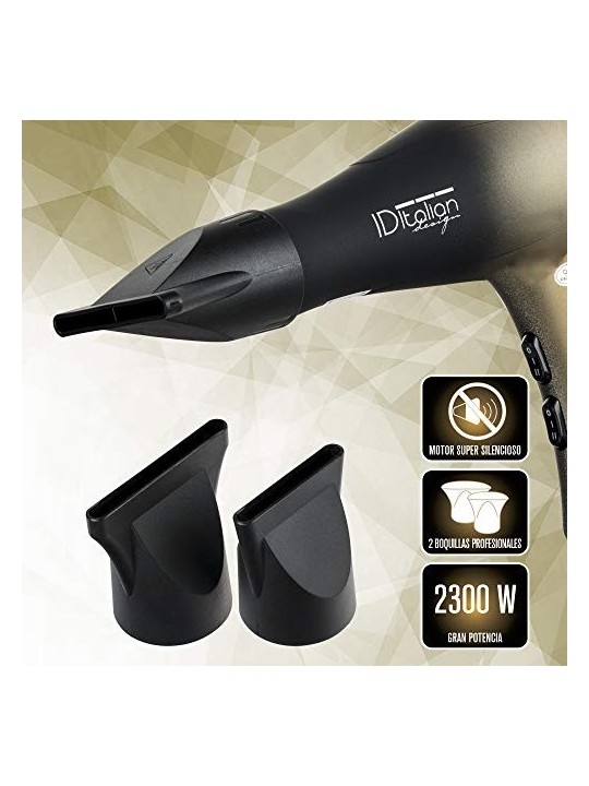 Id Italian AIRLISSIMO GTI 2300 Gold Star Hair Dryer