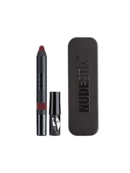 Nudestix Intenso Matita Labbra Opaca Fard Guance 2In1 Raven 25 g donna