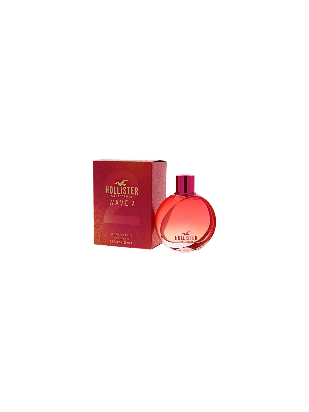 Hollister Wave 2 Per Lei Eau De Parfum Spray 100ml Unisex