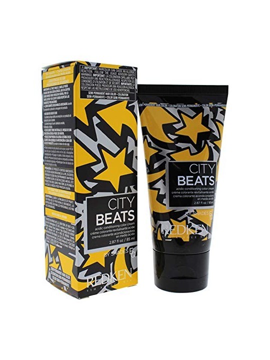 Redken CITY BEATS Crema Colorante Condizionante Acida Yellow Cab 85ml Unisex