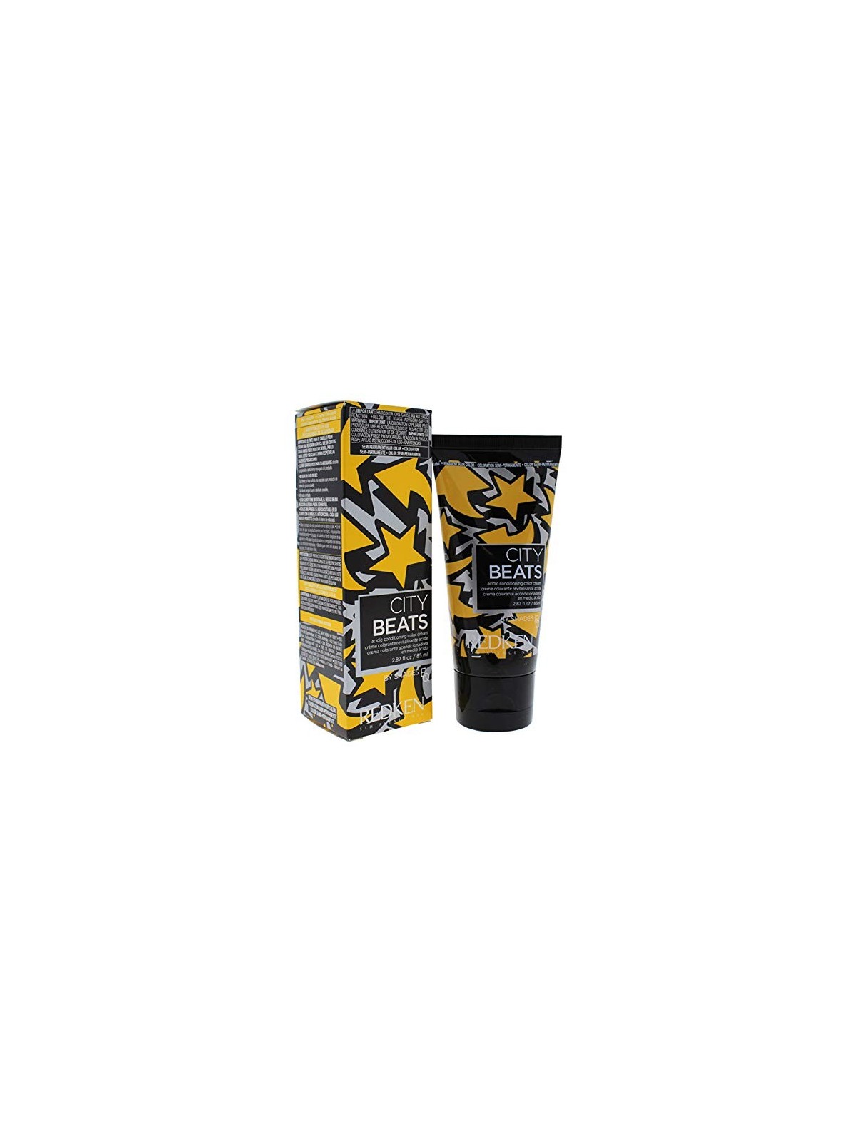 Redken CITY BEATS Crema Colorante Condizionante Acida Yellow Cab 85ml Unisex