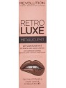 Set Makeup Revolution Retro Luxe Rossetto Liquido Metallico Sovereign 55ml e Matita Labbra Sovereign 1g Donna