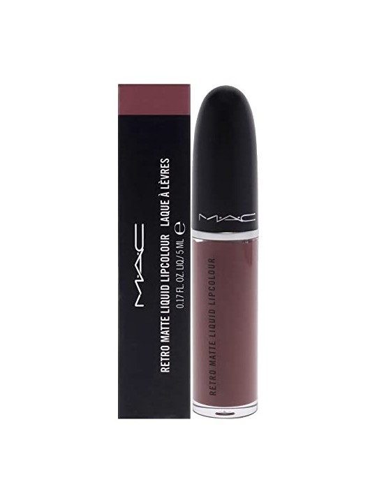 Rossetto liquido MAC RETRO MATTE con brandy donna