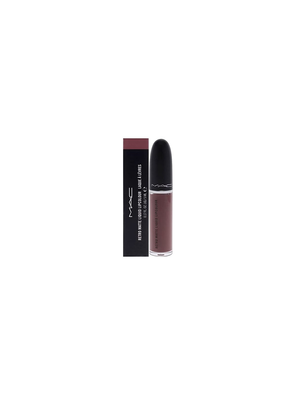 Rossetto liquido MAC RETRO MATTE con brandy donna