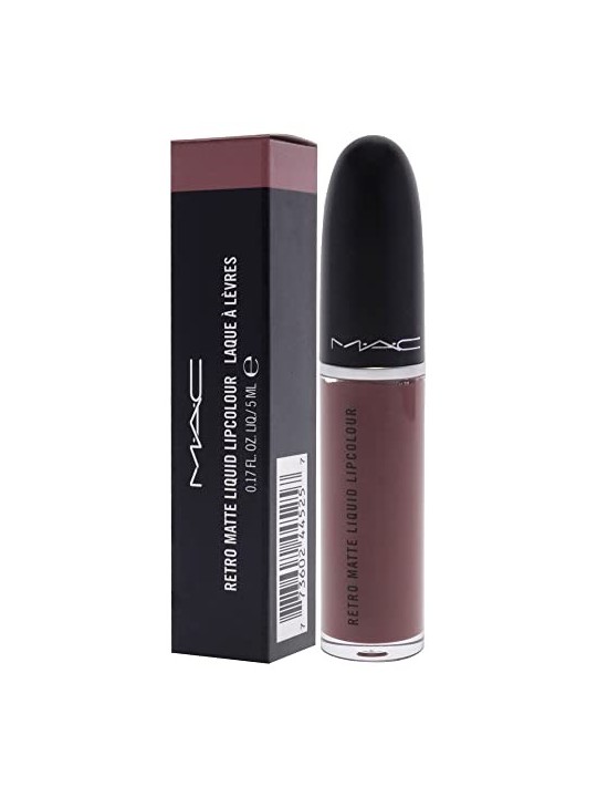 Rossetto liquido MAC RETRO MATTE con brandy donna