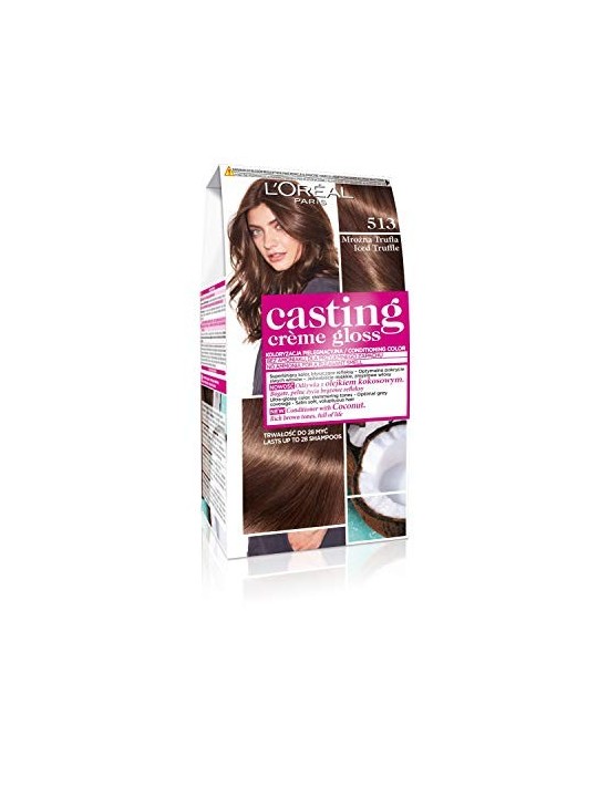 Tintura per capelli Casting Creme Gloss 513 Frosty Truffle