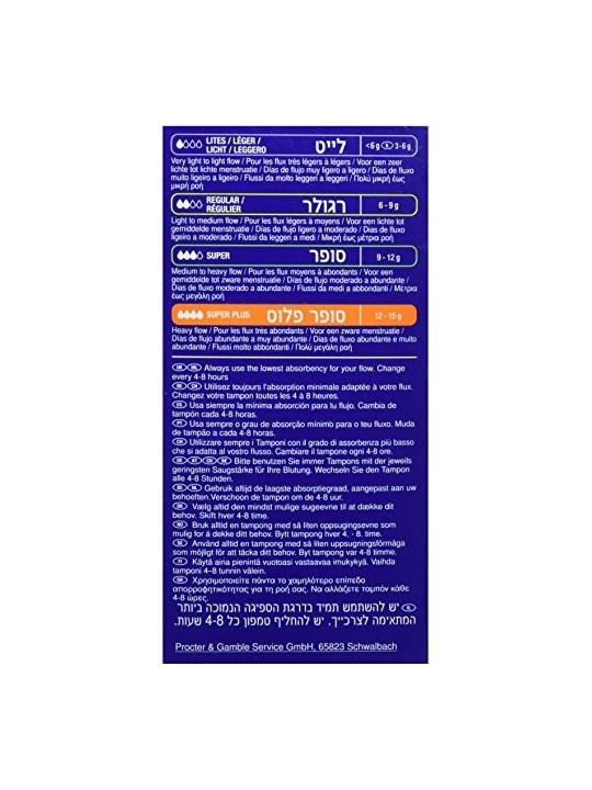 Tampax TAMPAX PEARL tampone super plus 24 unit donna