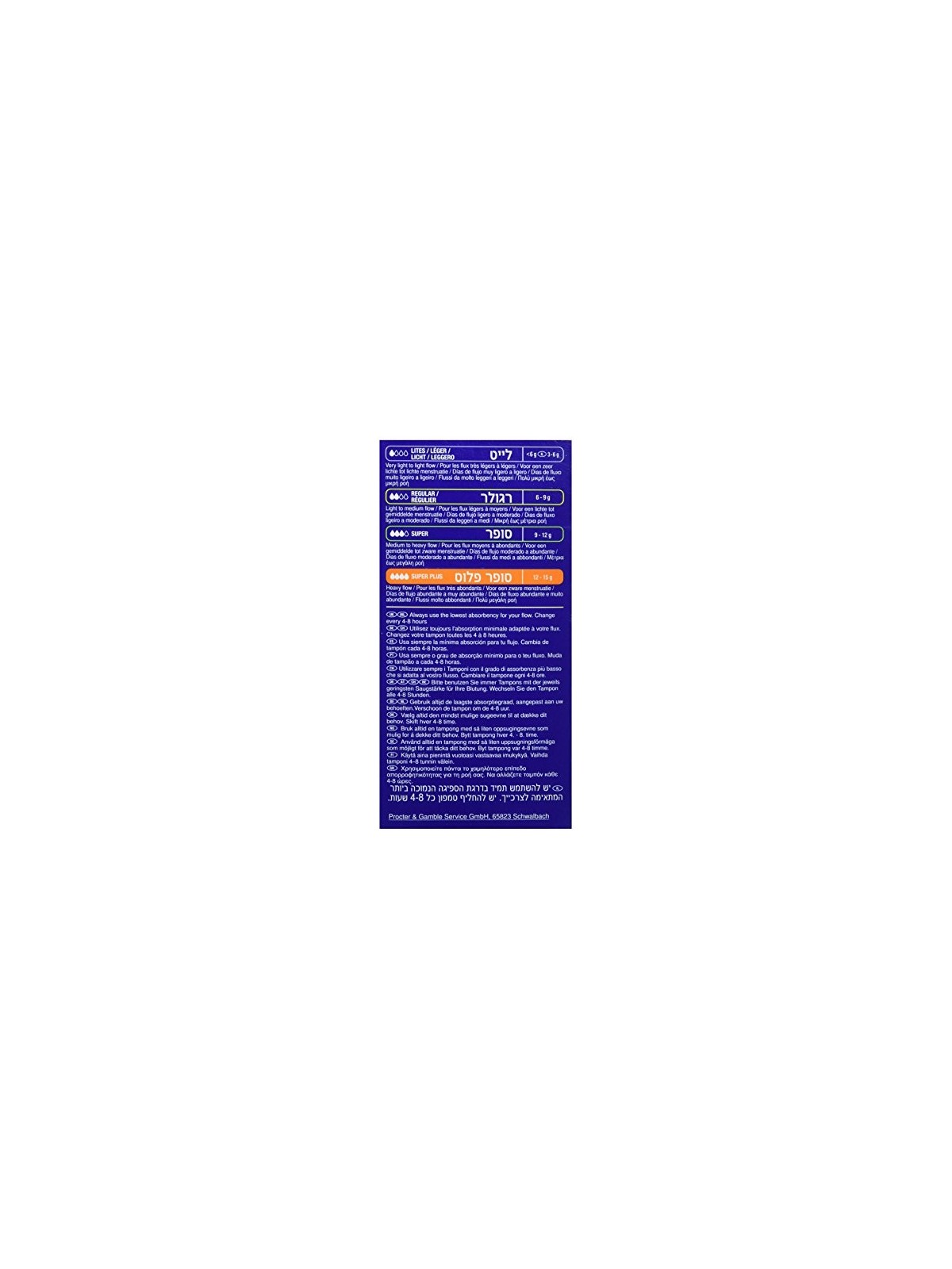 Tampax TAMPAX PEARL tampone super plus 24 unit donna