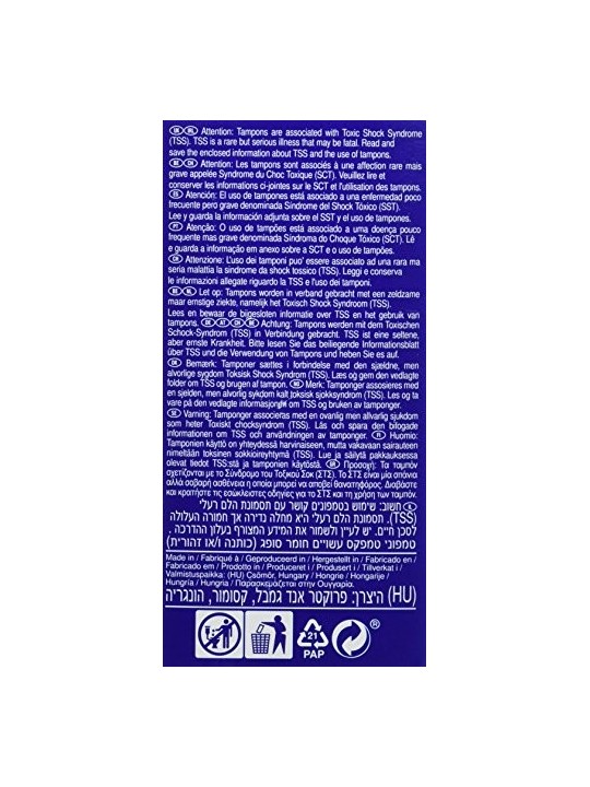 Tampax TAMPAX PEARL tampone super plus 24 unit donna