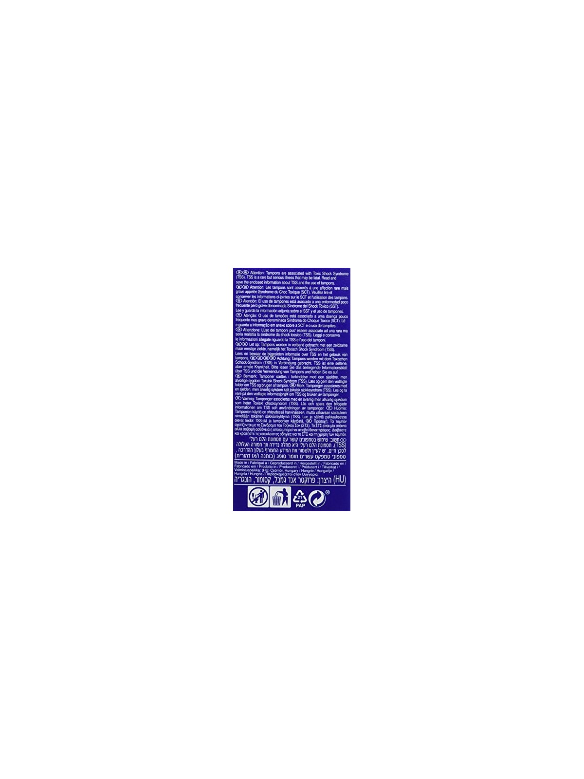 Tampax TAMPAX PEARL tampone super plus 24 unit donna