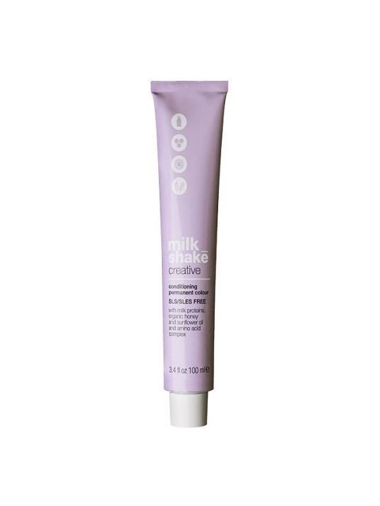 Milk Shake Creative Permanent Hair Dye Without SLS/SLES 7.137AG Medium Ash Golden Blonde 100ml