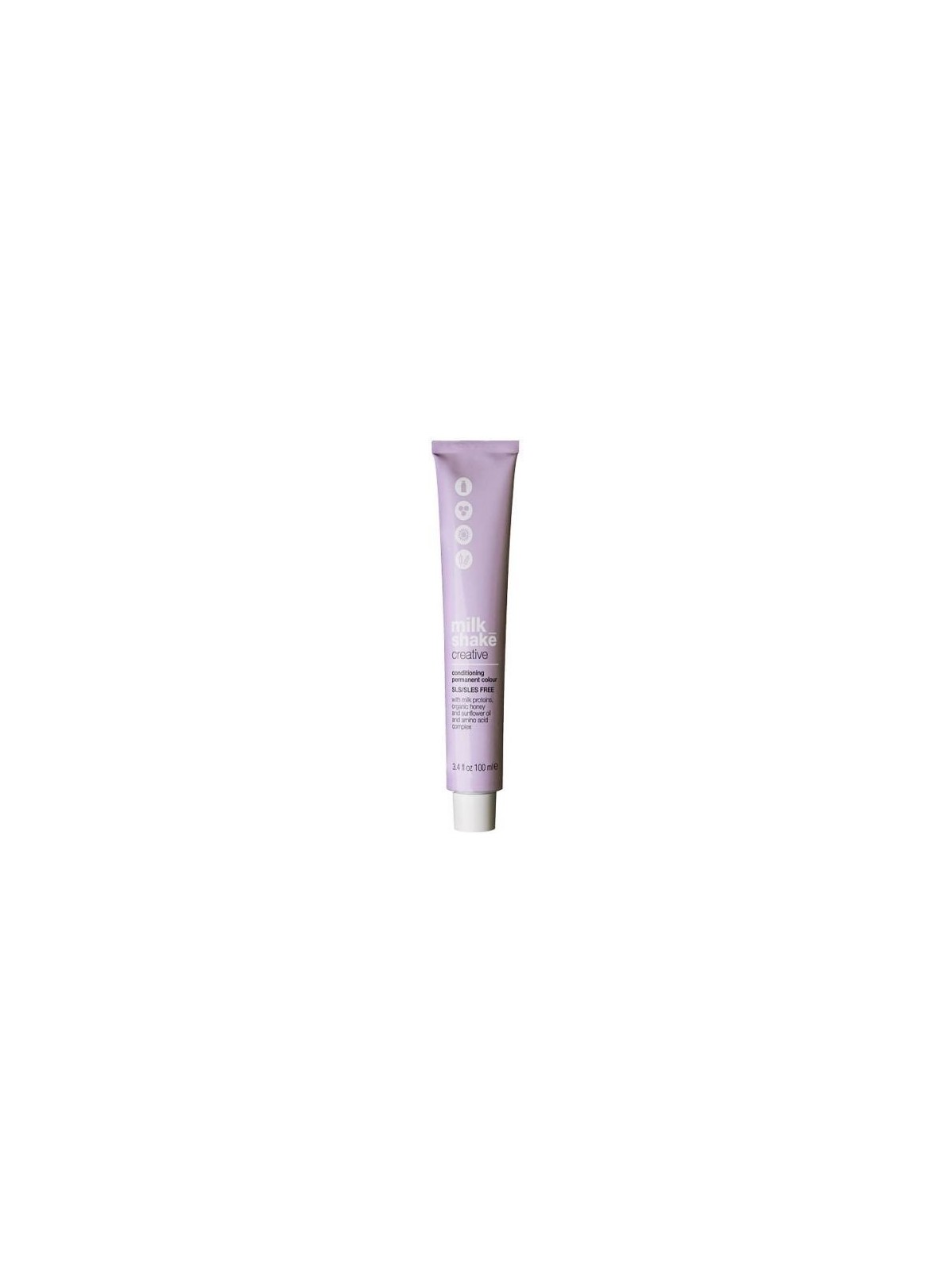 Milk Shake Creative Permanent Hair Dye Without SLS/SLES 7.137AG Medium Ash Golden Blonde 100ml