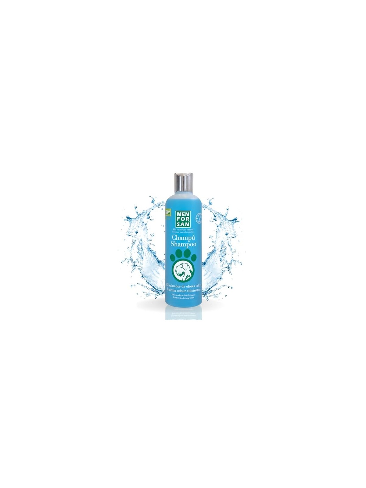 Shampoo PERRO eliminador de olores talco 300ml unisex