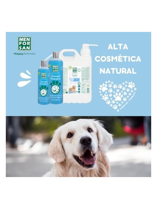 Shampoo PERRO eliminador de olores talco 300ml unisex