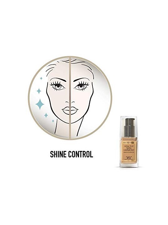 Max Factor Healthy Skin Harmony Fondotinta Liquido 75 Dorato SPF 20 30ml