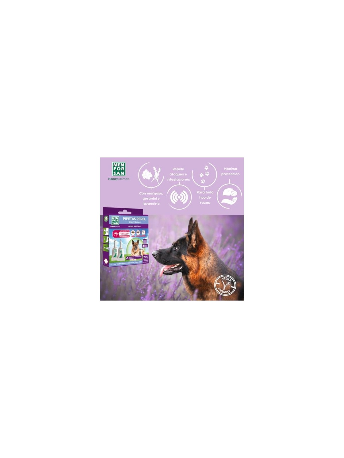 Men For San PIPETAS per cane antiinsetti 2 unit unisex